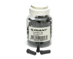 Giant 5mm Plastic Brake Housing Ferrules (Black) (100)
