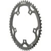 FSA Pro Road Triple Chainring (Black) (2 X 10 Speed) (130mm BCD) (Outer) (50T)