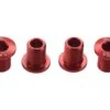 Wolf Tooth Components Chainring Bolts (Red) (10mm) (4 Pack) (For 104 X 30T Rings)