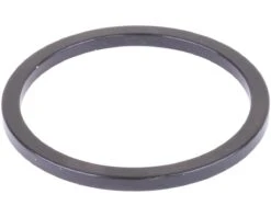 Wheels Manufacturing Black Aluminum Bottom Bracket Spacer (BSA Or Italian) (2.5mm)