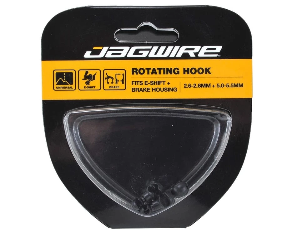 Jagwire S-Hook For Di2 Wire And Brake Cable (Black) (4) - Image 2