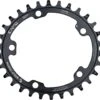 Wolf Tooth Components CAMO Aluminum Elliptical Chainring (Black) (Drop-Stop A) (Single) (30T)