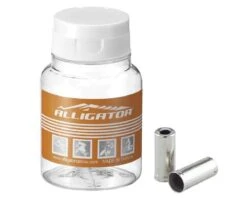 Alligator Derailleur Cable Ferrules (Chrome) (200)