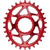 Absolute Black Direct Mount Race Face Cinch Oval Chainrings (Red) (Single) (3mm Offset/Boost) (26T) (1 X 10/11/12 Speed)