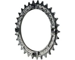 Race Face Narrow-Wide Chainring (Black) (1 X 9-12 Speed) (104mm BCD) (Single) (30T)
