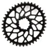 Absolute Black GXP/BB30 Direct Mount Oval CX Chainring (Black) (1x) (6mm Offset) (Single) (40T) (SRAM 3-Bolt)