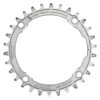 Wolf Tooth Components Stainless Steel Chainring (Silver) (104mm BCD) (Drop-Stop A) (Single) (30T)