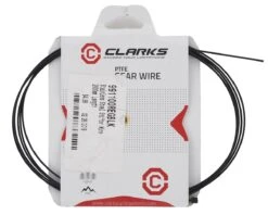 Clarks Teflon/PTFE Gear Shifter Cable (Black) (Shimano/SRAM) (Stainless) (1.1mm) (2275mm)