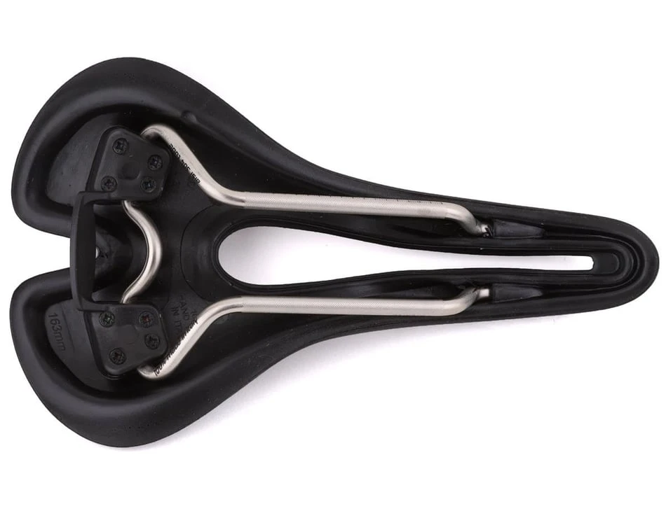 Selle SMP Well M1 Saddle (Black) (FeC30 Rails) (163mm) - Image 4