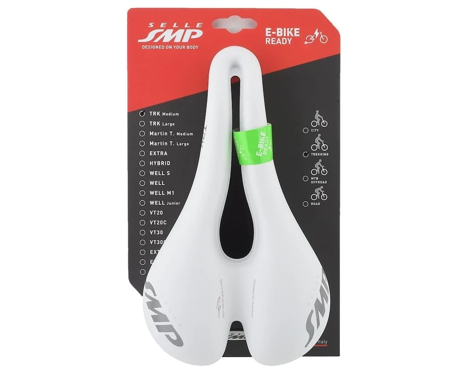 Selle SMP TRK Medium Saddle (White) (M) (160mm) - Image 5